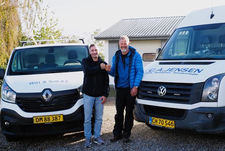 VVS-virksomheden Witt & Søn a.s. fra Ullerup overtager C. A. Jensen i Felsted.