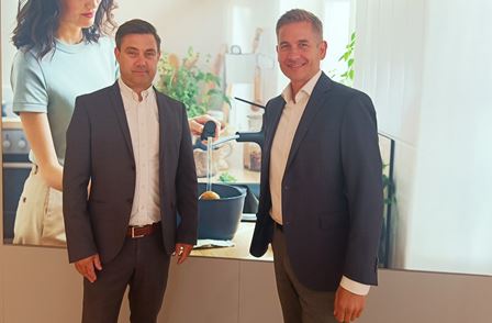 Thomas Leth og Dan Rosendal forfremmet hos Hansgrohe Group